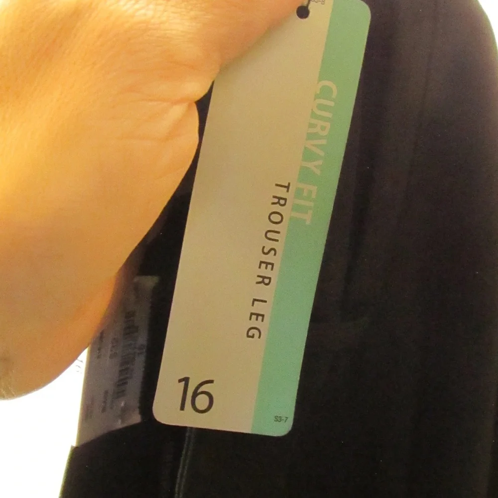 Worthington Black Wide Leg Pants - Picture 4 of 8